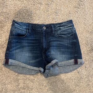 Guess Dark Blue Jean Shorts